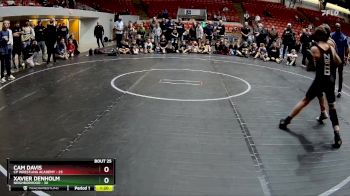 92 lbs Round 7 (8 Team) - Cam Davis, CP Wrestling Academy vs Xavier Denholm, Neighborhood
