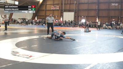 125 lbs Quarterfinal - Abe Coronado, Nevada Elite/mcqueen vs Joseph Pellicci, Paramus Catholic High School