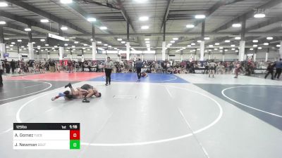 125 lbs Rr Rnd 4 - Josh Newman, South Reno WC vs Andru Gomez, Tucson Cyclones