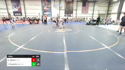 135 lbs Rr Rnd 1 - Noah Weiser, D3Primus vs Vincent A. Esposito, Jr., Triumph Blue