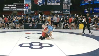 113 lbs Cons. Rd Of 16 - Kolten Mueller, Wisconsin vs Patrick Bulger, Pennsylvania