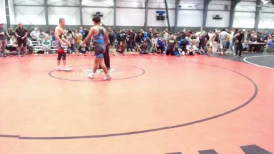 157 lbs Quarters - Warren Cook, Peninsula Wrestling vs Steven Robles, Aces Wrestling Club