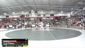 133 lbs Cons. Round 3 - Brenden Salfrank, Northern State vs Rylen Campbell, Ashland