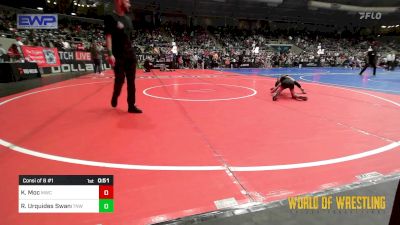 55 lbs Consi Of 8 #1 - Kai Moc, Miami Wrestling Club vs Robert Urquides Swann, TNWC