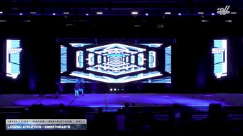 Legend Athletics - Sweethearts [2026 L1 Tiny - Novice - Restrictions Day 1] 2026 Spirit Fest Grand Nationals