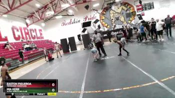 55/60 Round 5 - Easton Figueroa, Tomahawk Wrestling vs Mia Kerr, Alpha Wrestling Club