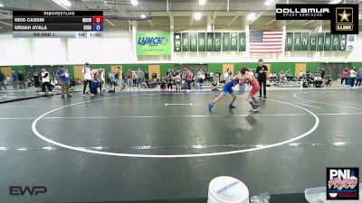 80 kg Rr Rnd 1 - Reid Cassin, Maurer Coughlin Wrestling Club vs Urijah Ayala, Sebolt Wrestling Academy