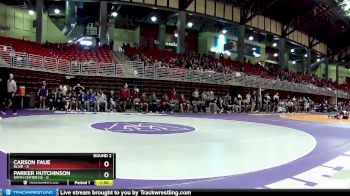 157 lbs Round 2 (4 Team) - Carson Faue, Blair vs Parker Hutchinson, Smith Center HS