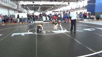 64 lbs Consi Of 8 #1 - Elianna White, Morris Fitness vs Finn Haggerty, Morris Fitness