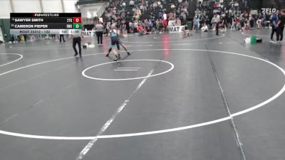 132 lbs Champ. Round 2 - Cameron Pieper, Eaglecrest Wrestling Club vs Sawyer Smith, 2TG