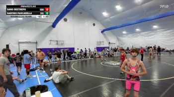 100 lbs Round 2 (10 Team) - Sano Restrepo, Vougars Honors vs Santino Pascarella, Savage Black