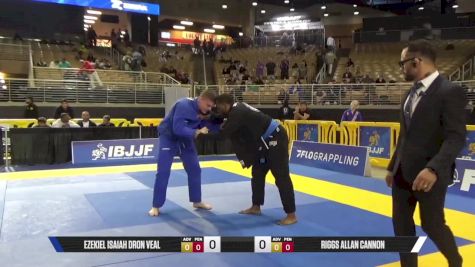 Riggs Allan Cannon vs Ezekiel Isaiah Dron Veal 2025 Pan Jiu Jitsu IBJJF Championship