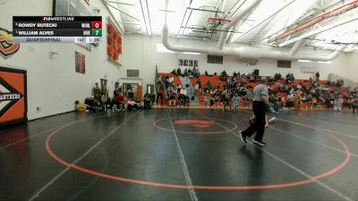 106 lbs Quarterfinal - William Alves, Lockwood (Billings) vs Rowdy Rutecki, Huntley Project (Worden)