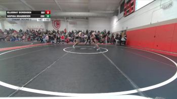110 lbs Champ. Round 2 - Elliemay Sorensen, Bear River vs Sophia Brammeier, Central JG JV