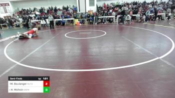 138 lbs Semifinal - Michael Boulanger, Milford vs Hood Mohsin, West Springfield