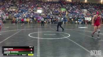 2 - 175 lbs Semifinal - Jude Davis, Central vs Harper Sherman, Strasburg