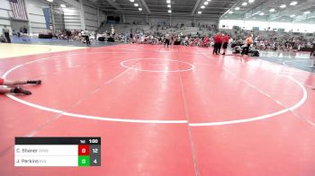 132 lbs Rr Rnd 2 - Chase Shaner, Buffalo Valley Wrestling Club Blue vs Jaxon Perkins, Evil Empire Red