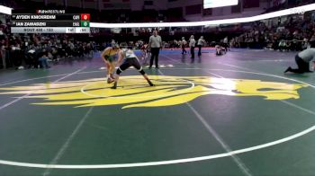 150 lbs Cons. Round 4 - Ian Zawadzki, Eagle vs Ayden Knickrehm, Capital
