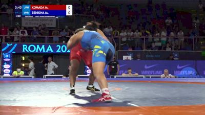 73 kg 1/2 Final - Makoto Komada, Japan vs Mariia Zenkina, Ukraine