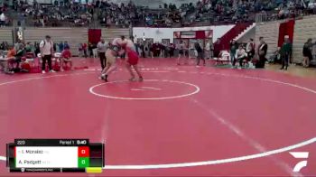 220 lbs Champ. Round 1 - Israel Moralez, Fishers vs Aiden Padgett, Westfield