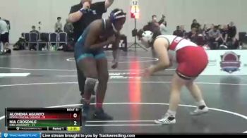 191 lbs Semis & Wb - Nia Crosdale, King University vs Alondra Aguayo, North Central College