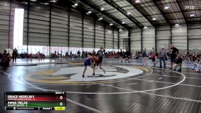 82 lbs Finals (8 Team) - Grace Nedelsky, Charlies Angels Black vs Piper Fields, Braided Brutes