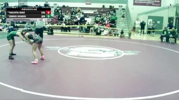 100 lbs Quarterfinal - Emiko Kondo, Quincy (Girls) vs Kalixta Diaz, East Valley (Yakima) (Girls)