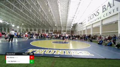 190 lbs Quarterfinal - Hope Barton, Syracuse vs Maria Aiono, Reed