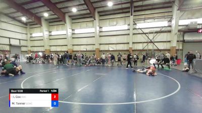 119 lbs Quarterfinal - Izak Cox, Roy Wrestling Club vs Mike Tanner, Green Canyon Wrestling Club