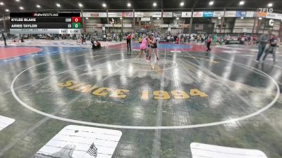 160 lbs Round 1 - Aries Taylor, Eastside United vs Kylee Blake, Camel Kids Wrestling