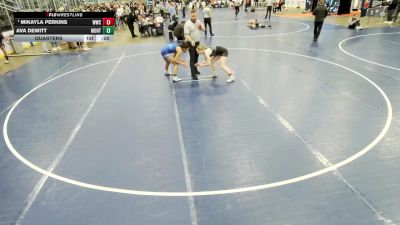 16U Girls - 120 lbs Quarters - Alexandra Thovson, Kingdom Wrestling vs Gabby Bevenue, Oklahoma