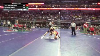 1A-113 lbs Champ. Round 2 - Leyton Elmquist, Audubon vs Jagger White, Nashua-Plainfield