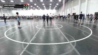 106 lbs Consi Of 64 #2 - James Neopaney, PA vs Lennon Ogden, NC