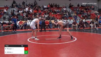160 lbs Final - Ben Mower, Edmond Memorial vs Cayleb Atkins, Goddard, KS