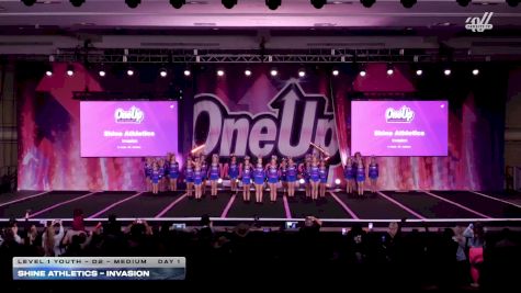 Shine Athletics - Invasion [2026 L1 Youth - D2 - Medium Day 1] 2026 One Up Grand Nationals