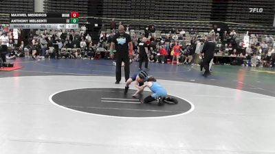 65 lbs Rr Rnd 7 - Maxwel Medeiros, Maine Hammahs - ESC vs Anthony Melsenti, South Side Wrestling Club - ESC