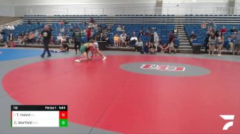 116 lbs Cons. Round 3 - Tamir Halevi, Carmel USA vs Collin Warfield, Eastside