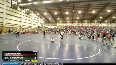 59 lbs Cons. Round 1 - Cooper Crockett, Sanderson Wrestling Academy vs Beau Hochstrasser, Sons Of Atlas Wrestling Club