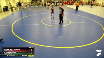 65 lbs Finals (8 Team) - Matthew Bosl, LPGE/B Wolves vs Coyer Willardson, Red Rock Central