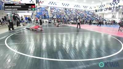 105 lbs Rr Rnd 2 - Brylan Mcgonigal, Cleveland Takedown vs Camden Lloyd, Port City