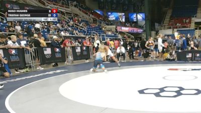 126 lbs Champ. Rd Of 64 - Hugo Hughes, Iowa vs Tristan George, Colorado