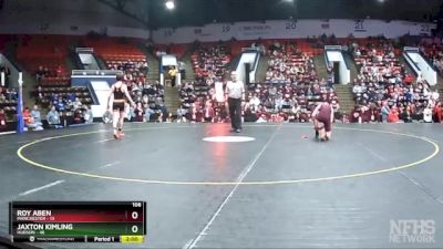 106 lbs Semifinals (8 Team) - Jaxton Kimling, Hudson vs Roy Aben, Manchester