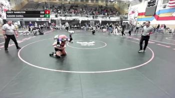 150 lbs 2nd Wrestleback (16 Team) - Kason Cahill, Rock Springs vs Grey Hamilton, Evanston