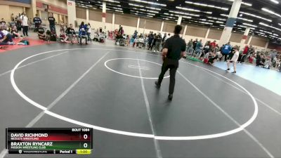 78 lbs Cons. Round 1 - Braxton Ryncarz, Mission Wrestling Club vs David Richmond, ReZults Wrestling