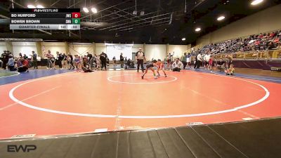 55 lbs Quarterfinal - Bo Hurford, Juggernaut Wrestling Club vs Bowen Brown, Shelton Wrestling Academy