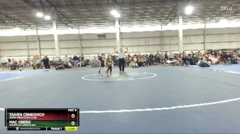 66 B Round 4 - Taiven Crnkovich, Hawk Wrestling Club vs Mac Oberg, Homedale Wrestling