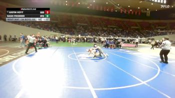 3A Boys 150 lbs Quarterfinal - Justin Hoyt, Harrisburg Boys vs Nash Froerer, Nyssa Boys