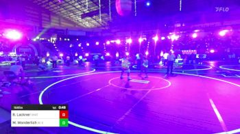 156 lbs Consi Of 4 - Braxton Lackner, Unattached vs Micah Wonderlich, DC Elite