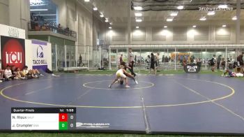 97 lbs Quarterfinal - Nathan Rioux, Team Shutt Greco vs Jaden Crumpler, Superior Wrestling Academy A