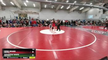 130 lbs Champ. Round 1 - Samantha White, Broomfield vs Piper Simard, Brighton